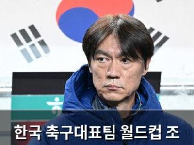 한국 축구대표팀 월드컵 조 추첨 2번 포트 가능성