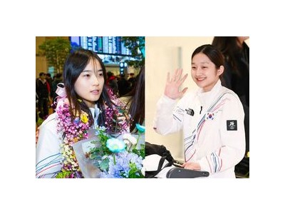 여고생들 동계올림픽 금메달 땐 교복 입고 학교 강당에
