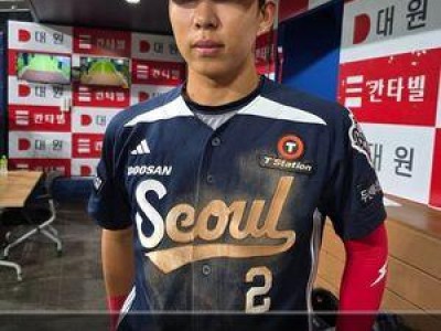김민석 2루수 연습 중이지만 포지션 전향 아냐