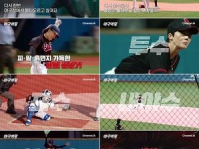 블랙퀸즈에 열광하는 채널A 야구여왕 팬들