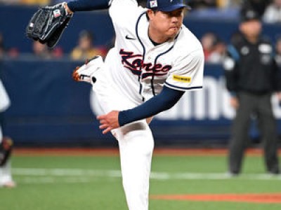류현진 WBC 첫 경기 삼자범퇴로 시작